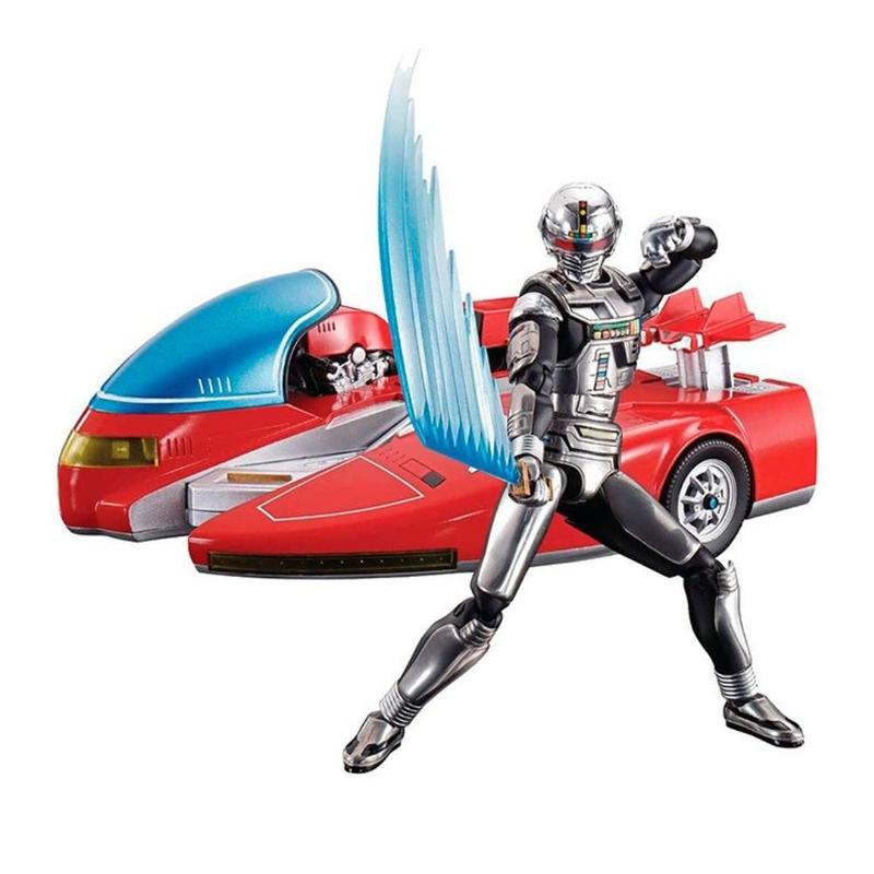 Figura Gavan and Sybarian - Space Sheriff - Chogokin - Bandai